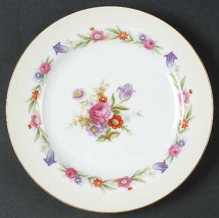 Tulip Bread & Butter Plate