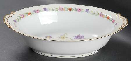Tulip 10" Oval Vegetable Bowl