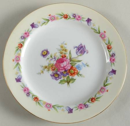 Tulip Salad Plate