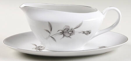 Twilight Rose Gravy Boat & Underplate