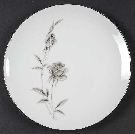 Twilight Rose Salad Plate
