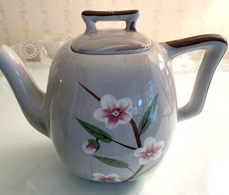 Birchwood Gray Teapot & Lid