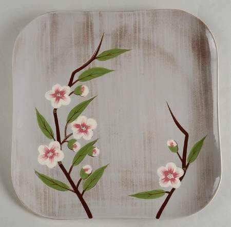 Birchwood Gray 12" Chop Plate (Round Platter)