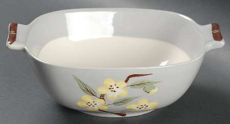 Blossom Gray Lugged Cereal Bowl