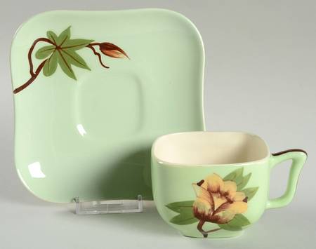Flat Cup & Saucer Set