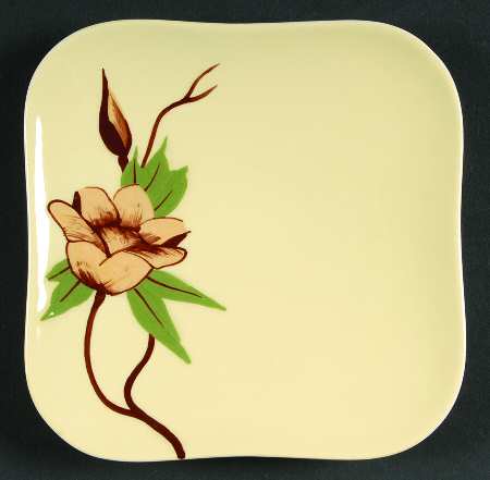 Rose Yellow Bread & Butter Plate