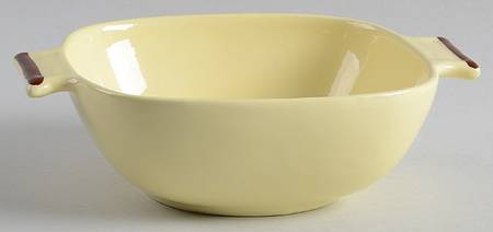 Rose Yellow Lugged Cereal Bowl