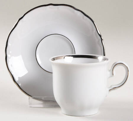 Charisma Flat Demitasse Cup & Saucer Set