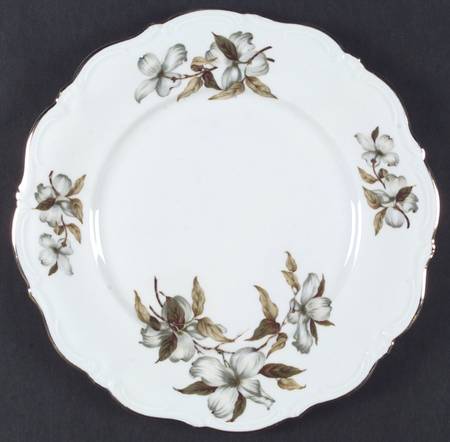 Dogwood (Scalloped, Rim) by Winterling - Bavaria