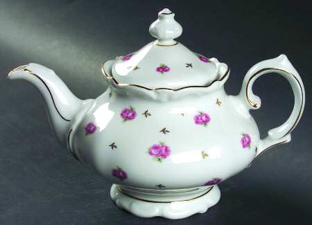 Heritage (Rosebuds) Teapot & Lid