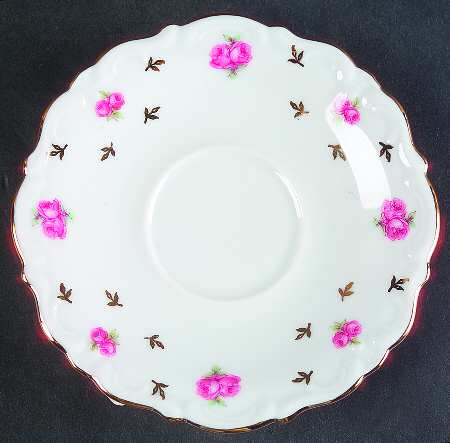 Heritage (Rosebuds) Saucer for Flat Cup