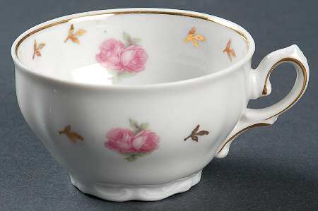 Heritage (Rosebuds) Flat Demitasse Cup