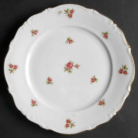 Rosebud (Rim Shape) Salad Plate