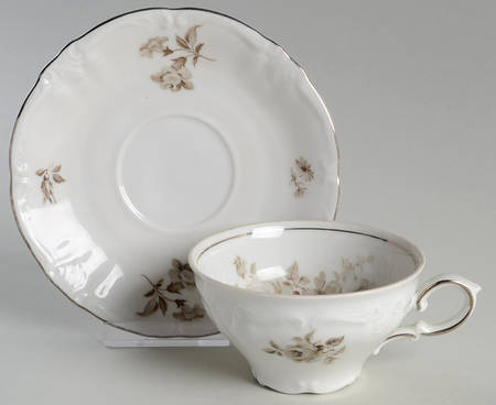 WIG154 Flat Cup & Saucer Set