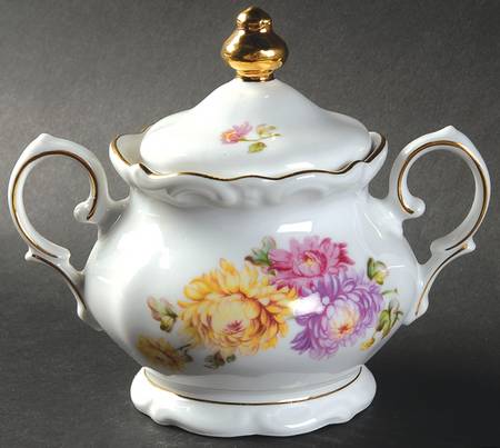 WIG38 Sugar Bowl & Lid