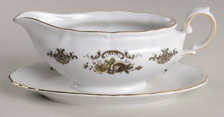 WIG58 Gravy Boat with Attached Underplate