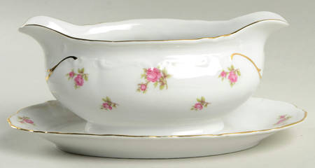 WIG62 Gravy Boat with Attached Underplate
