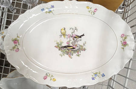 WIG72 12" Oval Serving Platter