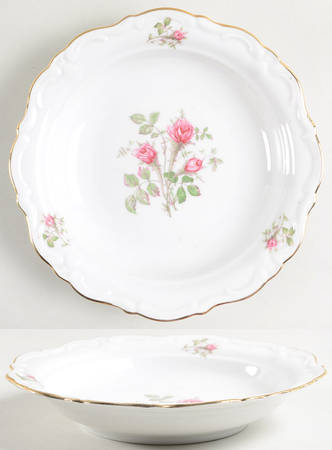 Wild Rose Coupe Soup Bowl