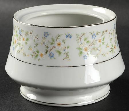 Country Gardens Sugar Bowl No Lid