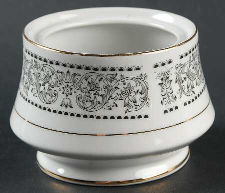Spanish Scroll Sugar Bowl No Lid