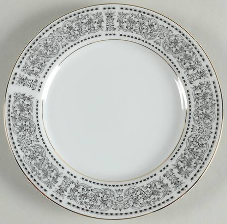 Spanish Scroll Salad Plate