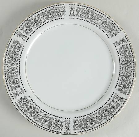 Spanish Scroll 12" Chop Plate (Round Platter)