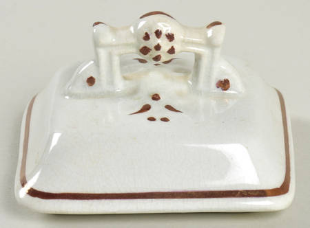 Tea Leaf Lid for Oversize Sugar Bowl