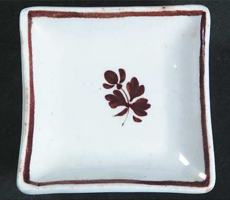 Tea Leaf Butter Pat