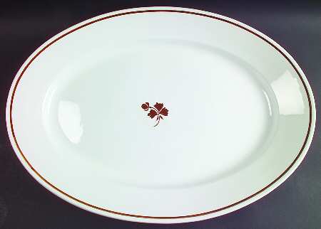Tea Leaf 20" Oval Serving Platter
