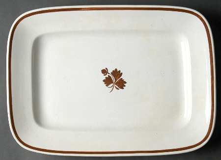 Tea Leaf 16" Rectangular Serving Platter
