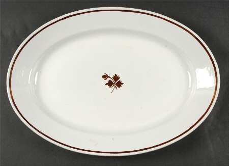 Tea Leaf 16" Oval Serving Platter