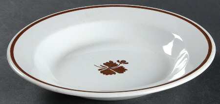 Tea Leaf Large Rim Soup Bowl