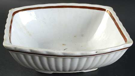 Tea Leaf 8" Square Vegetable Bowl