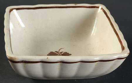 Tea Leaf 6" Square Vegetable Bowl