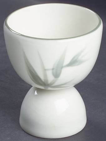 Bamboo (Round) Double Egg Cup