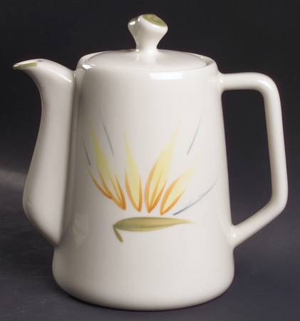 Bird of Paradise Coffee Pot & Lid