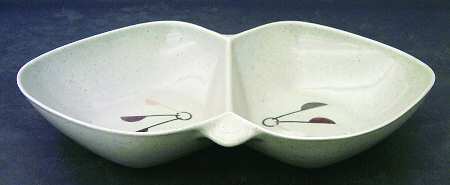 Gourmet Oval Divided Vegetable Bowl
