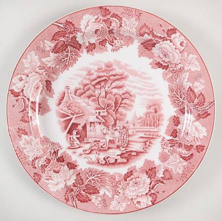 English Scenery Pink (Older, Smooth) by Wood &amp; Sons