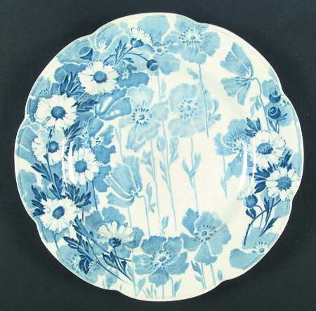 Gay Day Blue (Scalloped) by Wood &amp; Sons
