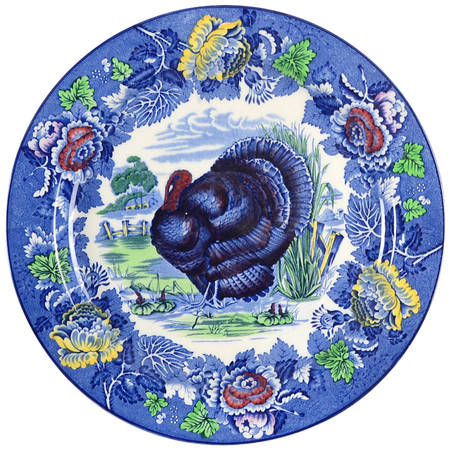 English Scenery Blue Multicolor by Wood &amp; Sons