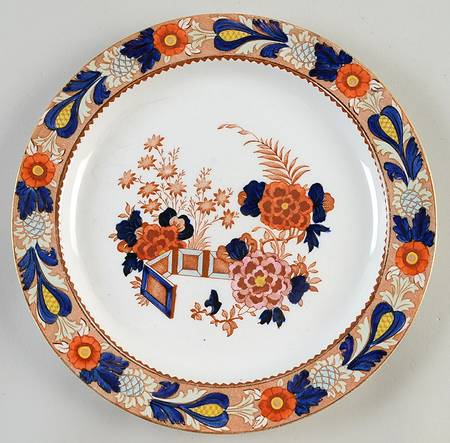 Wincanton Blue and Rust by Wood &amp; Sons