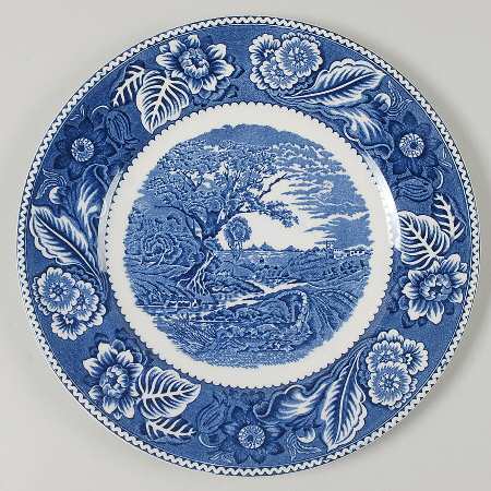 Woodland Blue (Center Scene) by Wood &amp; Sons