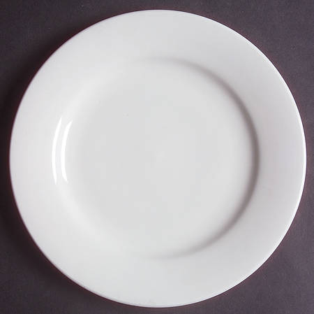 Basics Collections White Salad Plate