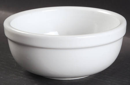 Basics Collections White Coupe Cereal Bowl