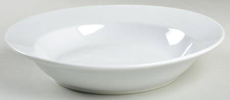 Basics Collections White Rim Soup Bowl