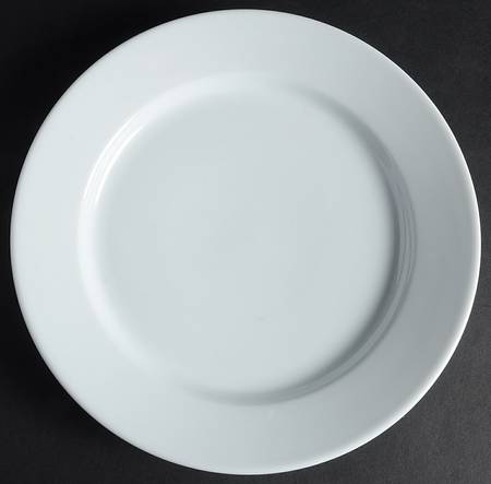 Basics Collections White Luncheon Plate