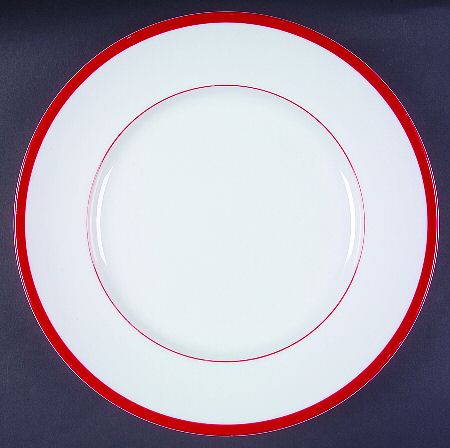 Brasserie Red 12" Chop Plate (Round Platter)