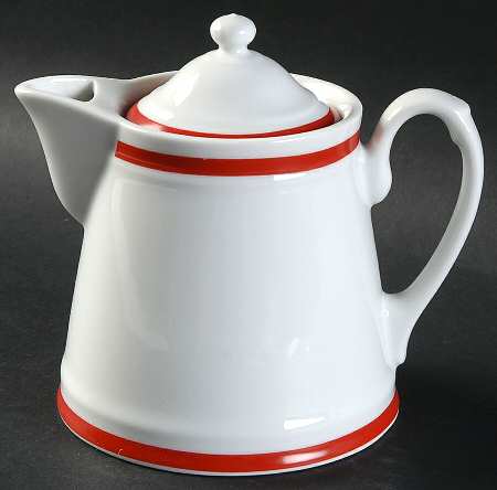 Brasserie Red Creamer & Lid