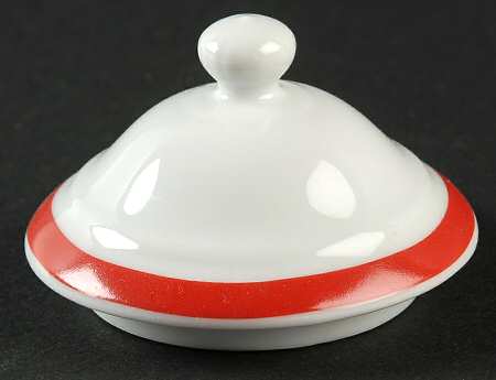 Brasserie Red Lid for Creamer